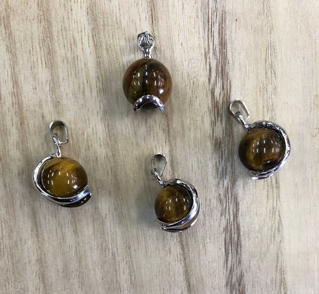 Colgante Bola Ojo de Tigre